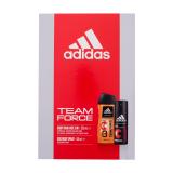 Adidas Team Force 3in1 Geschenkset Duschgel 250 ml + Deodorant 150 ml