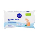 Nivea Baby 99% Pure Water Wipes Reinigungstücher für Kinder 57 St.