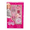 Barbie Barbie Geschenkset Edt 30 ml + Nagellack 2 x 5 ml + Nagelfeile + Strasssteine für Nägel