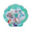 Disney Princess The Little Mermaid Geschenkset Edt 30 ml + Lipgloss 2,5 g + Geldbörse + Schlüsselanhänger