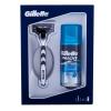 Gillette Mach3 Geschenkset Rasierer mit einer Klinge 1 St. + Rasiergel Extra Comfort 75 ml