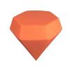 Gabriella Salvete Diamond Sponge Applikator für Frauen 1 St. Farbton  Orange