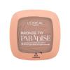 L&#039;Oréal Paris Bronze To Paradise Bronzer für Frauen 9 g Farbton  03 Back To Bronze