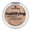 Essence Mattifying Compact Powder Puder für Frauen 12 g Farbton  02 Soft Beige