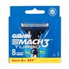 Gillette Mach3 Turbo Ersatzklinge für Herren Set