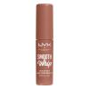NYX Professional Makeup Smooth Whip Matte Lip Cream Lippenstift für Frauen 4 ml Farbton  01 Pancake Stacks