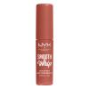 NYX Professional Makeup Smooth Whip Matte Lip Cream Lippenstift für Frauen 4 ml Farbton  02 Kitty Belly