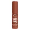 NYX Professional Makeup Smooth Whip Matte Lip Cream Lippenstift für Frauen 4 ml Farbton  06 Faux Fur