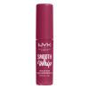 NYX Professional Makeup Smooth Whip Matte Lip Cream Lippenstift für Frauen 4 ml Farbton  08 Fuzzy Slippers