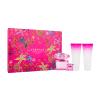 Versace Bright Crystal Absolu Geschenkset Eau de Parfum 90 ml + Duschgel 100 ml + Eau de Parfum 5 ml + Körperlotion 100 ml