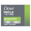Dove Men + Care Extra Fresh Body + Face Bar Seife für Herren 90 g