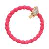 By Eloise London Bling Charms Gold Diamanté Bird Haargummi für Frauen 1 St. Farbton  Neon Peach