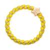 By Eloise London Woven Gold Star Haargummi für Frauen 1 St. Farbton  Marigold