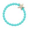 By Eloise London Bling Charms Starfish Haargummi für Frauen 1 St. Farbton  Turquoise