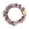 By Eloise London Silk Scrunchie Gold Star Haargummi für Frauen 1 St. Farbton  Iced Latte