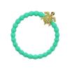 By Eloise London Bling Charms Gold Diamanté Turtle Haargummi für Frauen 1 St. Farbton  Apple Green