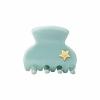 By Eloise London Small Hair Claw Gold Star Haarspange für Frauen 1 St. Farbton  Sage
