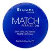 Rimmel London Match Perfection Puder für Frauen 10 g Farbton  001 Transparent