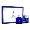 Ralph Lauren Polo Blue Geschenkset parfumovaná voda 125 ml + deostick 75 ml + hydratačné pleťové mlieko 75 ml