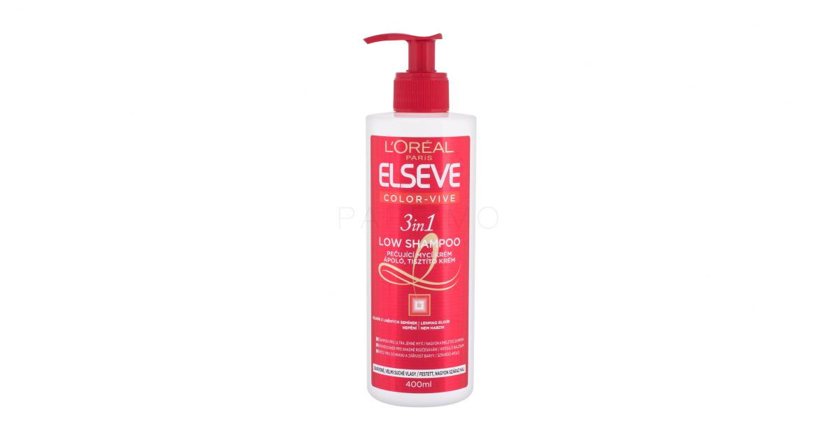 L'Oréal Paris Elseve ColorVive 3in1 Low Shampoo Shampoo für Frauen