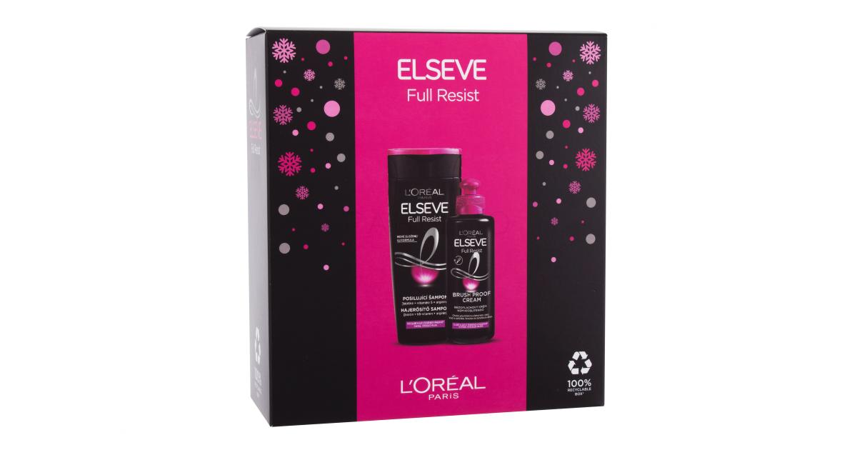 L'Oréal Paris Elseve Full Resist Geschenkset Shampoo Elseve Full Resist 250 ml + Handcreme