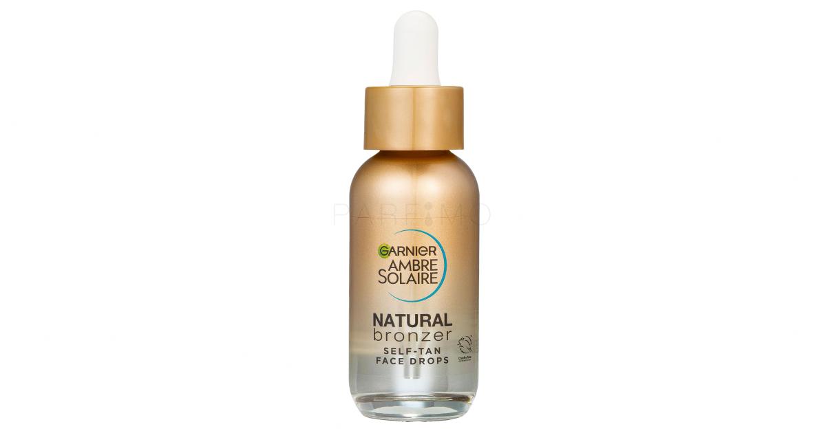 Garnier Ambre Solaire Natural Bronzer Self-Tan Face Drops Selbstbräuner 30  ml