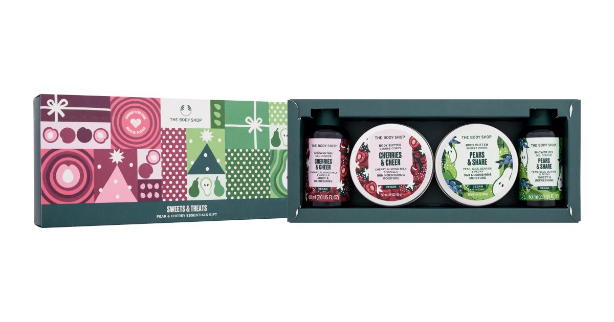 The Body Shop Sweets & Treats Pear & Cherry Essentials Gift Geschenkset