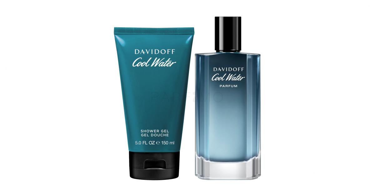 Set Parfum Davidoff Cool Water Parfum + Duschgel Davidoff Cool Water  All-in-One