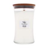 WoodWick White Teak Duftkerze 610 g