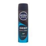 Nivea Men Deep Black Carbon Beat 48H Antiperspirant für Herren 150 ml