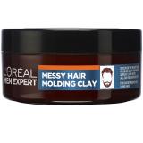 L'Oréal Paris Men Expert Barber Club Messy Hair Molding Clay Haarcreme für Herren 75 ml