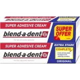 Blend-a-dent Extra Strong Original Super Adhesive Cream Fixiercreme 2x47 g