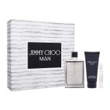 Jimmy Choo Jimmy Choo Man Geschenkset Eau de Toilette 100 ml + Duschgel 100 ml + Eau de Toilette 7,5 ml