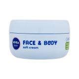 Nivea Baby Face & Body Soft Cream Tagescreme für Kinder 200 ml