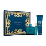 Versace Eros Geschenkset Parfüm 100 ml + Parfüm 10 ml + Duschgel 150 ml