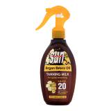 Vivaco Sun Argan Bronz Oil Tanning Milk SPF20 Sonnenschutz 200 ml