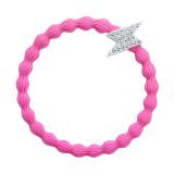 By Eloise London Silver Bling Diamanté Bolt Haargummi für Frauen 1 St. Farbton  Neon Pink