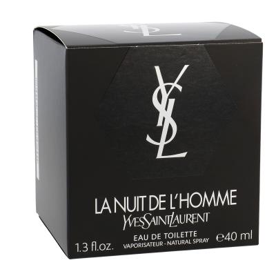 Yves Saint Laurent La Nuit De L&#039;Homme Eau de Toilette für Herren 40 ml