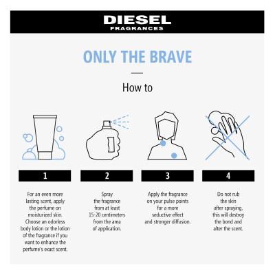Diesel Only The Brave Eau de Toilette für Herren 50 ml