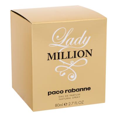 Paco Rabanne Lady Million Eau de Parfum für Frauen 80 ml