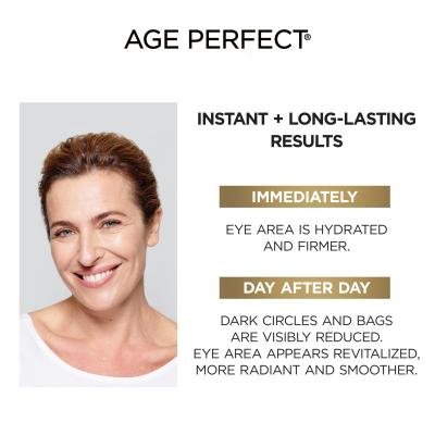 L&#039;Oréal Paris Age Perfect Cell Renew Illuminating Eye Cream Augencreme für Frauen 15 ml