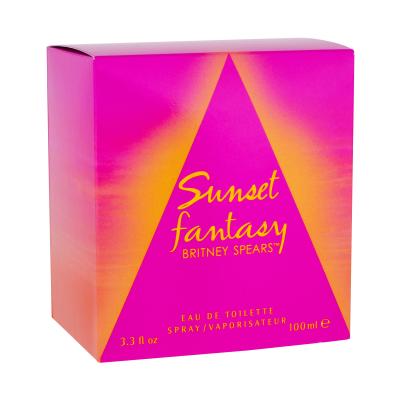 Britney Spears Sunset Fantasy Eau de Toilette für Frauen 100 ml