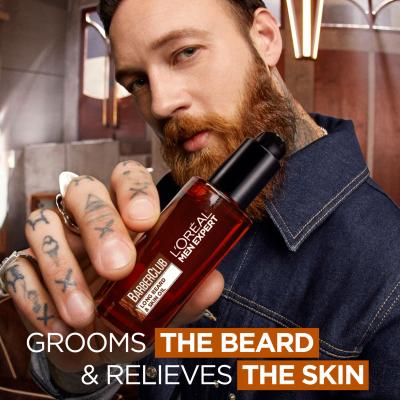 L&#039;Oréal Paris Men Expert Barber Club Long Beard &amp; Skin Oil Bartöl für Herren 30 ml