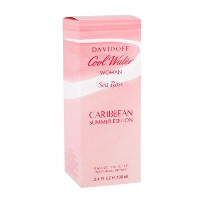 Davidoff Cool Water Sea Rose Caribbean Summer Edition Eau de Toilette für Frauen 100 ml