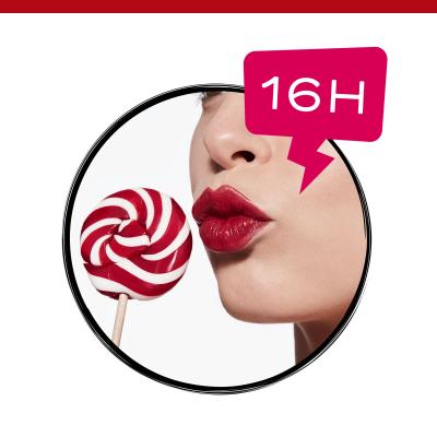 BOURJOIS Paris Rouge Laque Lippenstift für Frauen 6 ml Farbton  08 Bloody Berry