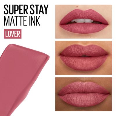 Maybelline Superstay Matte Ink Liquid Lippenstift für Frauen 5 ml Farbton  15 Lover