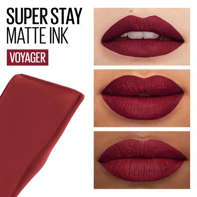 Maybelline Superstay Matte Ink Liquid Lippenstift für Frauen 5 ml Farbton  50 Voyager