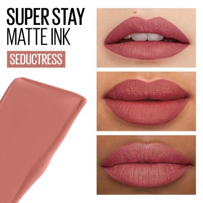 Maybelline Superstay Matte Ink Liquid Lippenstift für Frauen 5 ml Farbton  65 Seductress
