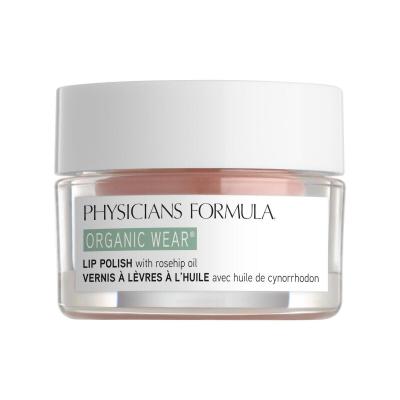 Physicians Formula Organic Wear Organic Rose Oil Lip Polish Peeling für Frauen 14,2 g Farbton  Rose