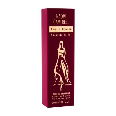 Naomi Campbell Prêt à Porter Absolute Velvet Eau de Parfum für Frauen 30 ml